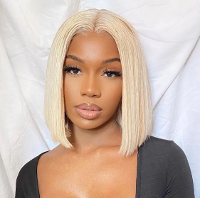 613 Straight HD Bob Closure Wig
